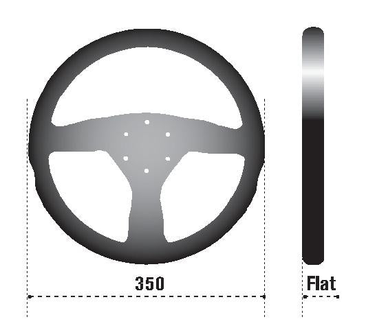 Sparco 015TL522TUV SPA Steering Wheel
