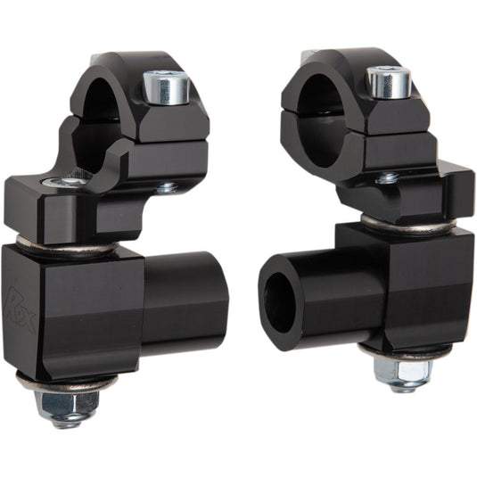 Rox Speed Fx 1R-AV2PPK Elite Series Anti-Vibration 2in. Pivot Risers - Black