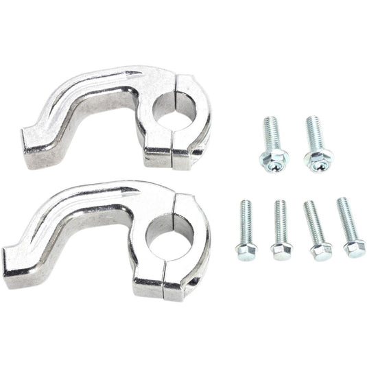 Moose Racing 50-232S Inner Mount Clamp for Contour Handguard - Silver