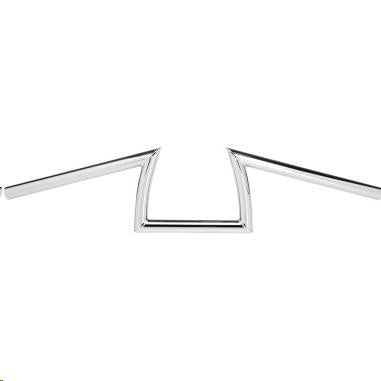 Biltwell Inc. 6001-1056 1in. Keystone Slotted Handlebar - Chrome
