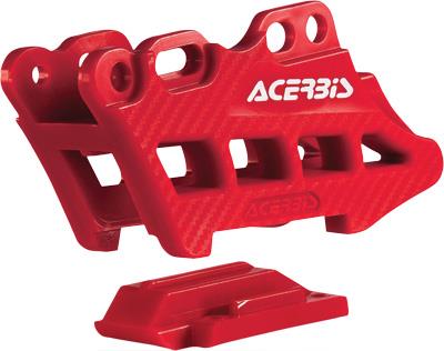 Acerbis 2410960004 Chain Guide Block - Red