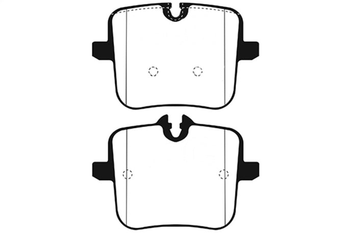 Ebc DP42320R EBC Yellowstuff Brake Pad Sets