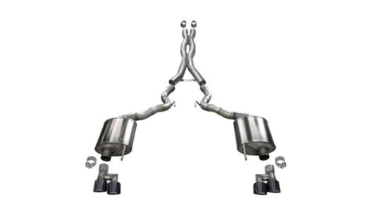 Corsa Performance 21048BLK COR Cat-Back Xtreme