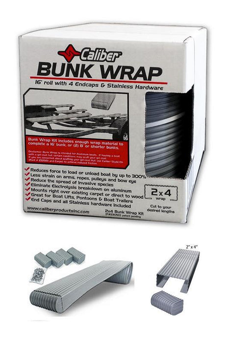 Caliber Products 23052 Bunk Wrap Kit - 16ft. x 2in. x 6in. - Gray