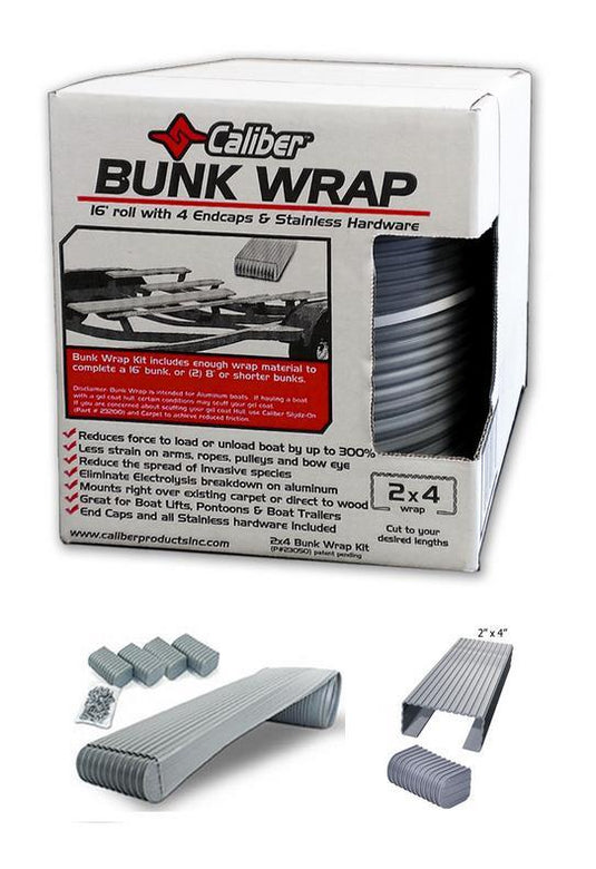 Caliber Products 23052 Bunk Wrap Kit - 16ft. x 2in. x 6in. - Gray