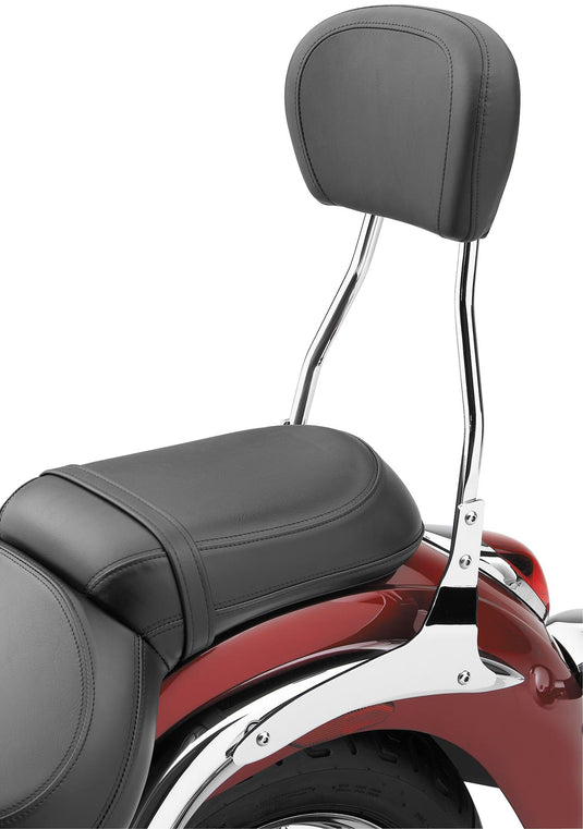 Cobra 02-7660 Standard Round Sissy Bar - Chrome