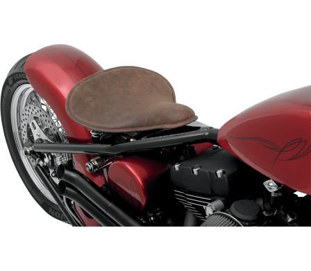 Drag Specialties 0806-0056 Large Low Profile Spring Solo Seat - Brown