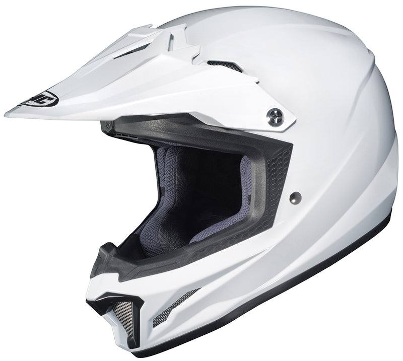 HJC CL-XY II Solid Youth Helmet White