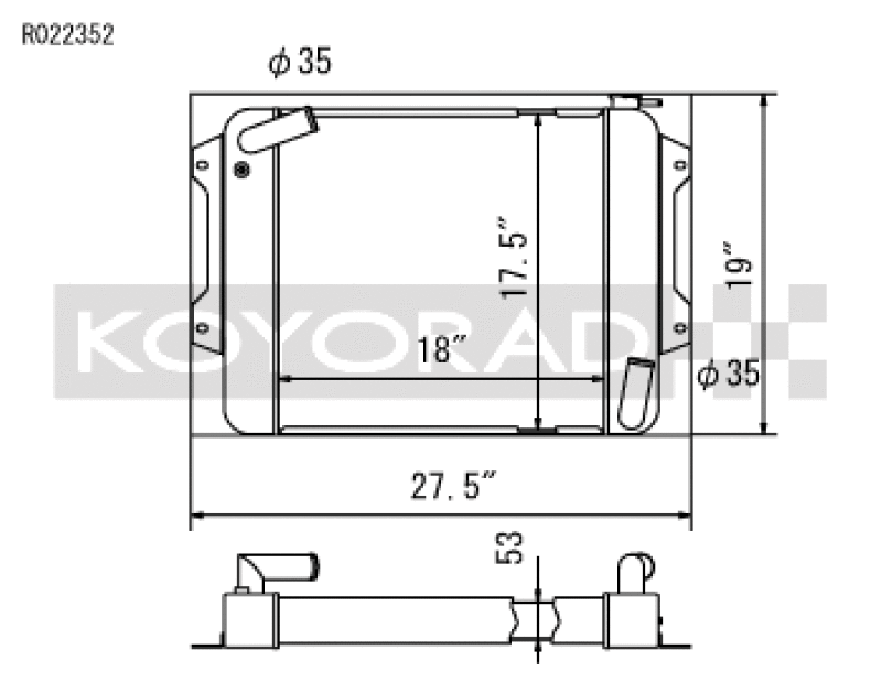 Load image into Gallery viewer, Koyo R022352 KOY Racing Radiators
