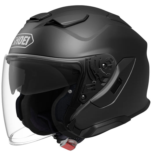 Shoei J-Cruise 3 Solid Helmet (Medium, Matte Black)