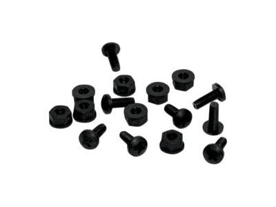 Zero Gravity 32-120 Nylon Fastener Kit - Black