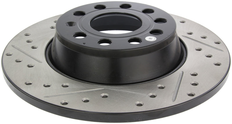 Load image into Gallery viewer, Stoptech 127.33099R ST Slot &amp; Drill Brake Rotors
