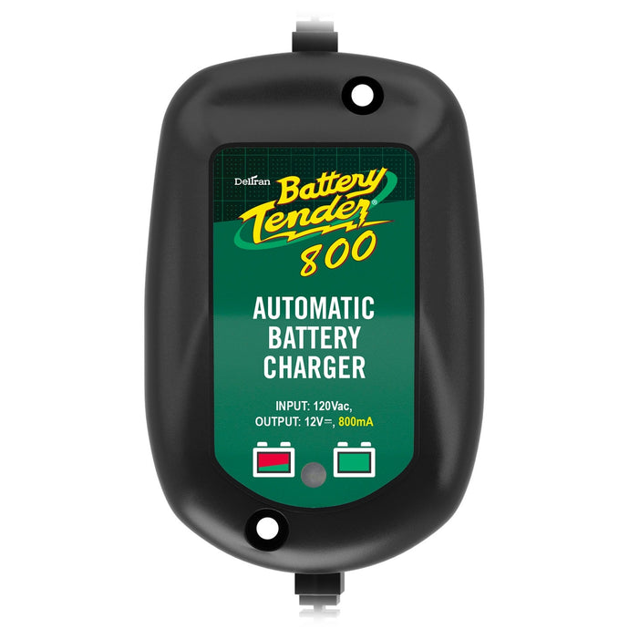 Battery Tender 022-0150-DL-WH Weather Resistant 120V/800mA Battery Charger