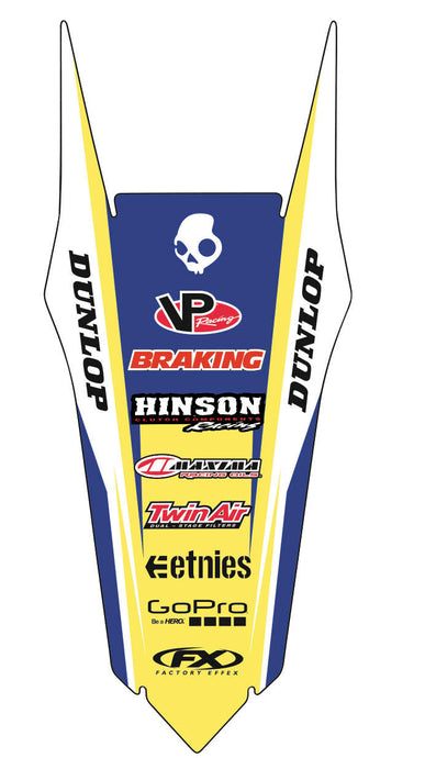 Factory Effex 19-32620 Rear Fender Graphics Kit - Style 16