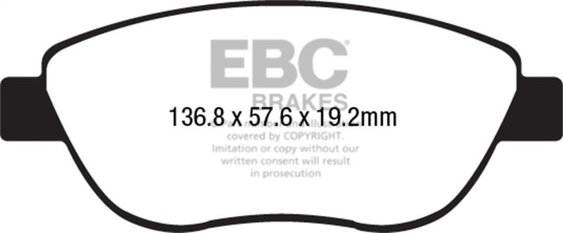 Load image into Gallery viewer, Ebc DP32212C EBC Redstuff Brake Pad Sets
