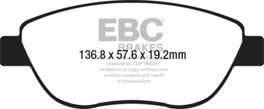Ebc DP32212C EBC Redstuff Brake Pad Sets