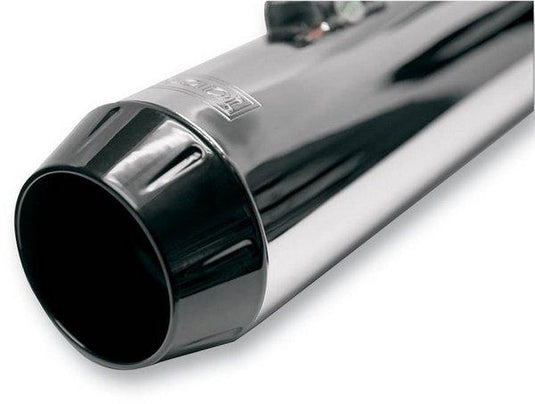Bassani Manufacturing ENDCAP-LMB Black Powder-Coated End Cap with 1in. Lip for Long Megaphone Mufflers