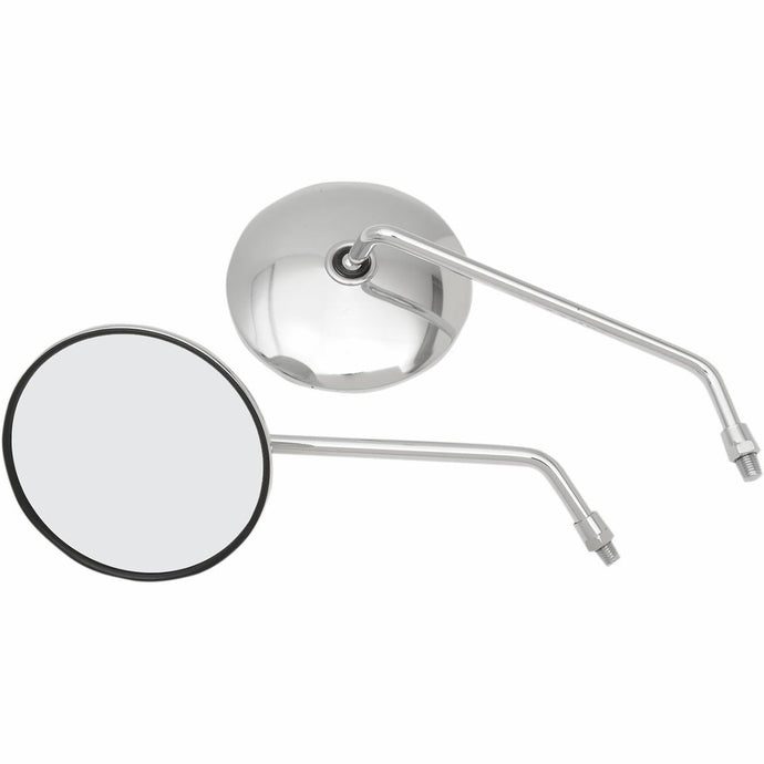 Emgo 20-37410 Yamaha Classic Chrome Mirror - OE Replacement