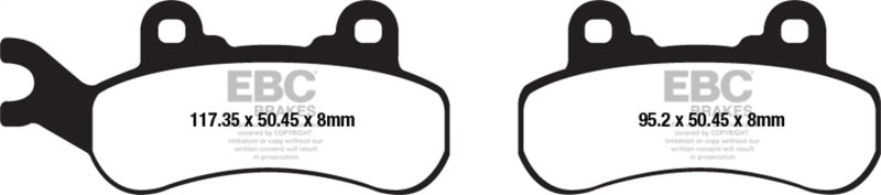 Load image into Gallery viewer, Ebc Powersports SXR683HH EBC SXR Brake Pads
