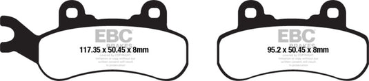 Ebc Powersports SXR683HH EBC SXR Brake Pads