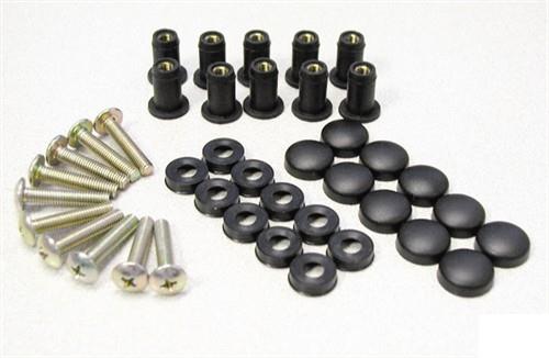 Sp1 SM-06015 Windshield Fasteners - 9mm x 16mm