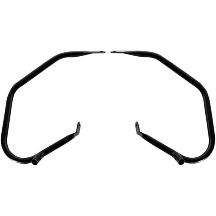Drag Specialties 0505-1566 Low-Profile Saddlebag Guards - Gloss Black