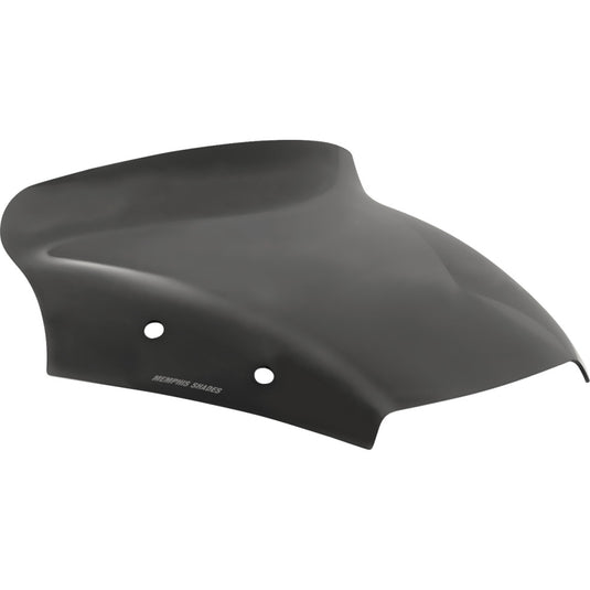 Memphis Shades MEP88210 Spoiler Windshield - 4in. - Dark Black Smoke