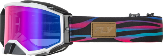 Fly Racing Zone Elite Goggles (One Size Fits Most, Stripe/Multi)