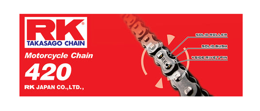 Rk Chain 420-124 RKC Non Sealed Chain