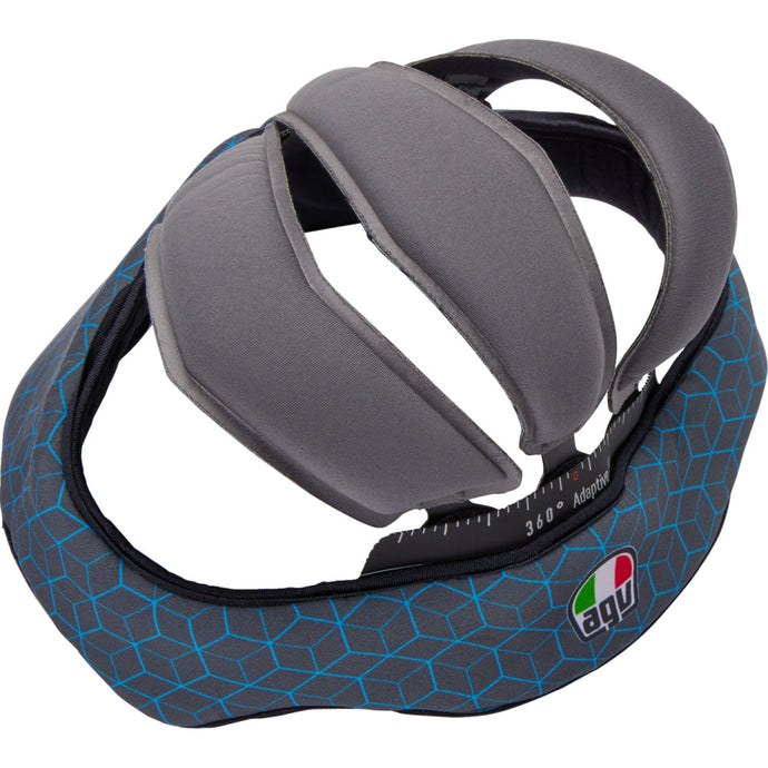 Agv Liner for Pista GP RR Helmet - XL - Gray/Cyan