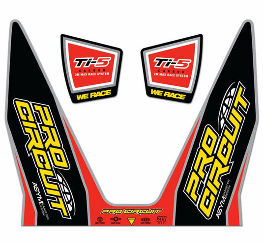 Pro Circuit DC12TI5 Ti-5 Exhaust Decal
