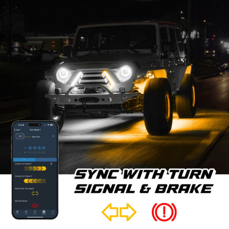 Load image into Gallery viewer, Xkglow MX-WHEEL-KITB XKG Wheel Ring Lights
