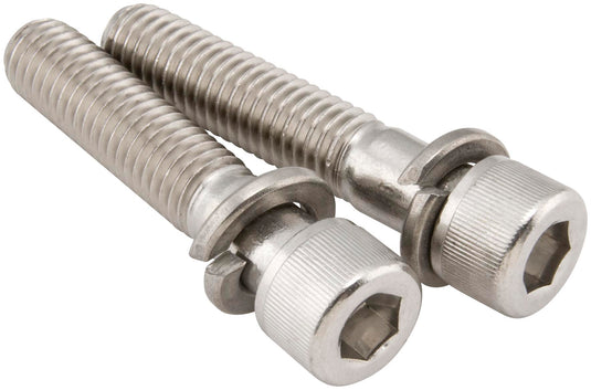 Gardner-Westcott 05-11432 Custom Handlebar and Riser Mounting Bolts - Hex-Head - 1/2in.-13 x 3in. - Chrome