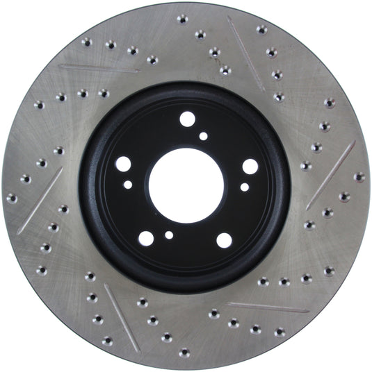 Stoptech 127.40086R ST Slot & Drill Brake Rotors