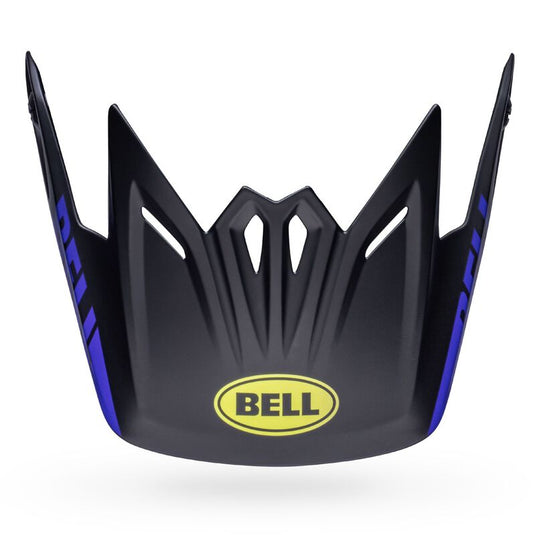 Bell Helmets Visor for Moto-9 MIPS Slayco Youth Helmet - Matte Black/Hi-Viz Yellow