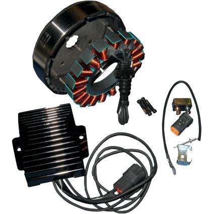 Cycle Electric CE-84T-10 80 Series 50 AMP 3-Phase Alternator Kit for Models with Oil Cooler