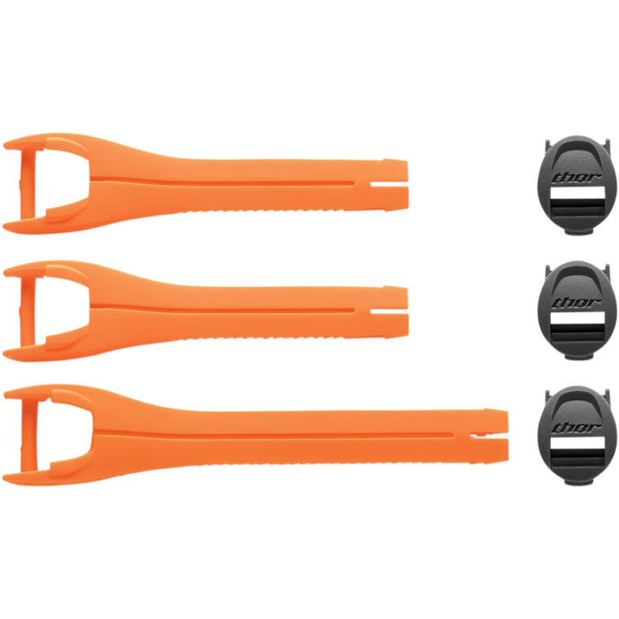 Thor Strap Kit for Blitz XP Youth Boots - Orange - 1/7