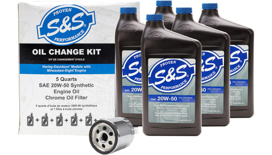 S&S Cycle 218944 Oil Change Kit