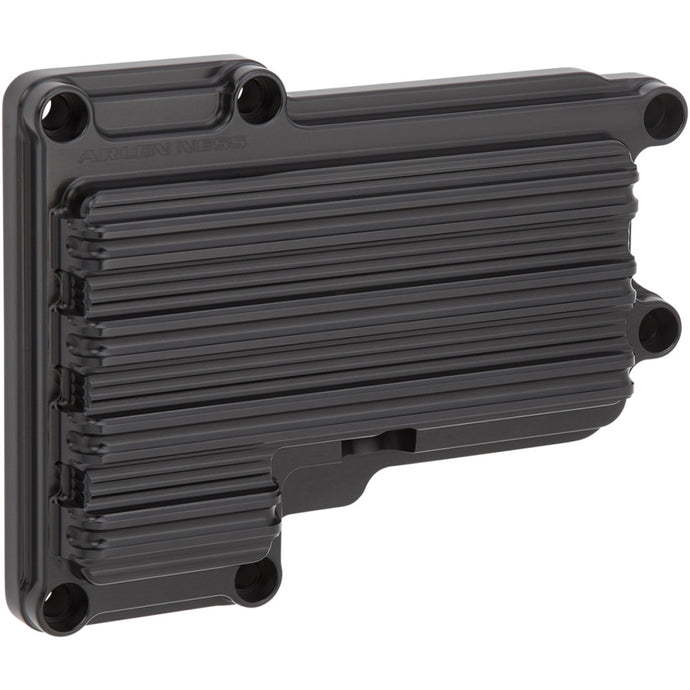 Arlen Ness 03-854 10-Gauge Transmission Side Cover - Black Anodized