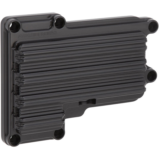 Arlen Ness 03-854 10-Gauge Transmission Side Cover - Black Anodized