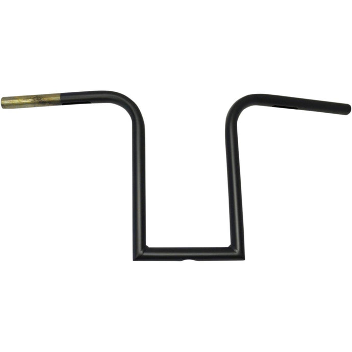 La Choppers LA-7381-12M 1in. Old School Bourbon Ape Hanger Handlebar - 12in. - Black