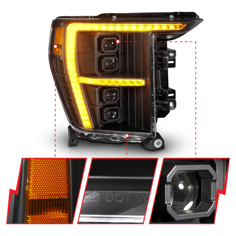Load image into Gallery viewer, Anzo 111593X-R ANZ LED/Projector Headlights
