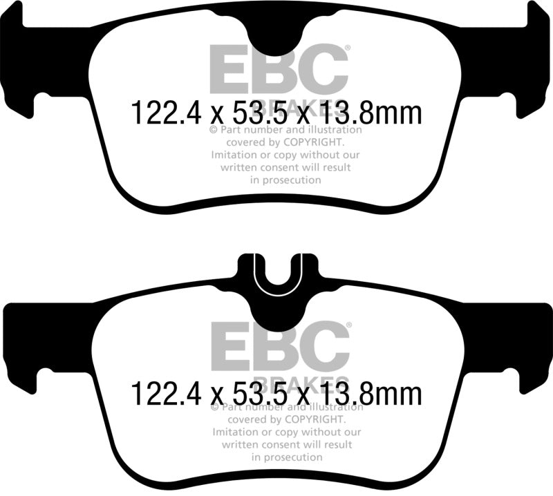 Load image into Gallery viewer, Ebc DP22402 EBC Greenstuff Brake Pad Sets
