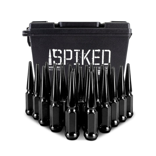 Mishimoto MMLG-SP1415-24BK MM Lug Nuts - Steel