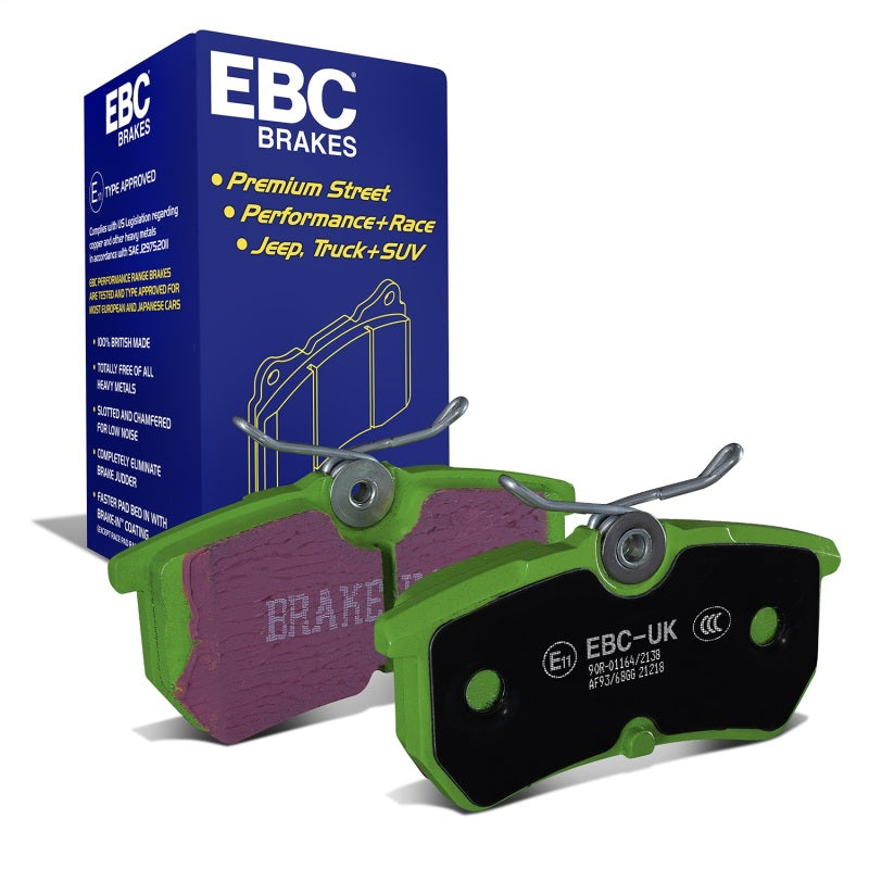 Load image into Gallery viewer, Ebc DP21218 EBC Greenstuff Brake Pad Sets
