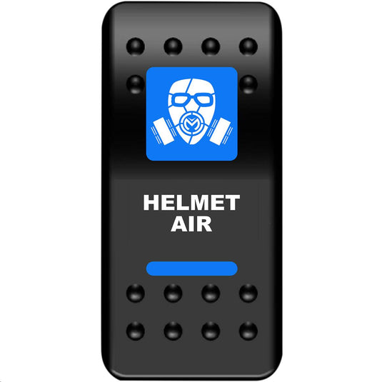 Moose Utility HMT-PWR Helmet Air Rocker Switch - Blue
