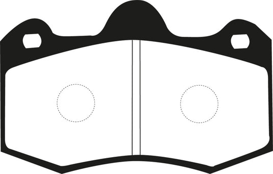 Ebc DP4036R EBC Yellowstuff Brake Pad Sets