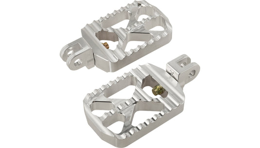 Joker Machine 08-646-4 Bear Claw Footpeg - Raw Aluminum