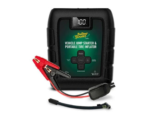 Battery Tender 030-3010-WH Lithium Jump Starter and Power Pack with 140 PSI - 800 AMP - 12V