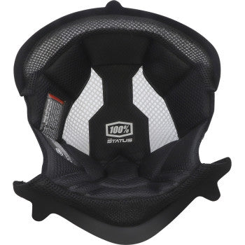 100% 89034-00006 Liner for Status Bicycle Helmet - XS - Black